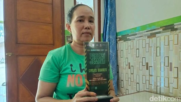 Keluarga dan makam Binaragawan Justyn Vicky di Jember