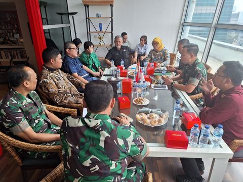 Kunjungan Kemenhan ke detiknetwork