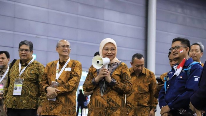 Shafira Cendra Arini Ida Fauziyah menghadiri pembukaan 13th WorldSkills ASEAN (WSA)