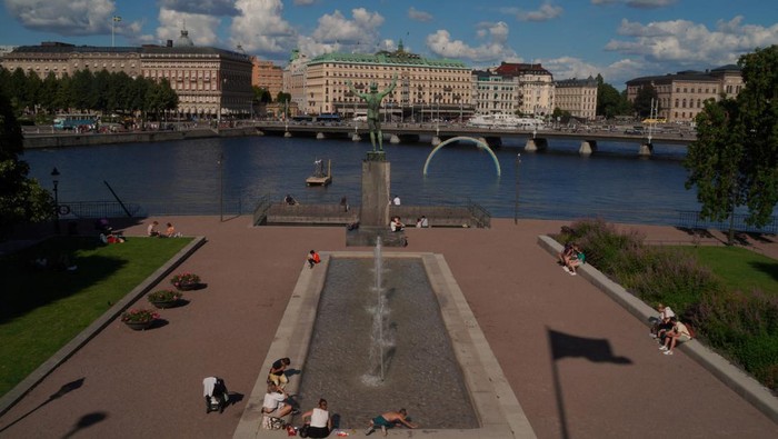 A general view of central Stockholm, July 14, 2023. REUTERS/Tom Little