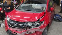 Penampakan Mobil Ringsek Ditabrak Kendaraan Patroli Yang Dibawa Kabur ...