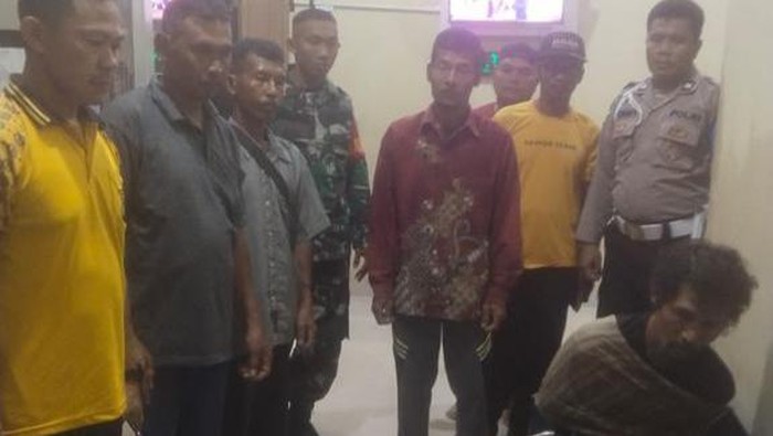 ODGJ di Konawe diamankan usai menganiaya sadis warga.