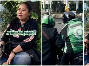 Awalnya Curiga, Ojol Ini Malah Dapat Rezeki Ditraktir Makan Penumpang