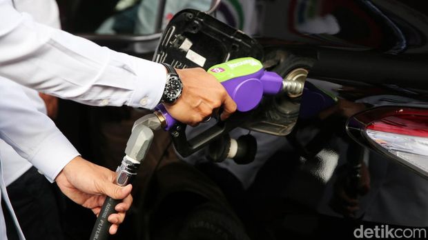 PT Pertamina (Persero) meluncurkan produk baru bernama Pertamax Green 95, Senin (24/7/2023). Produk ini dijual seharga Rp 13.500 per liter.