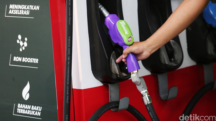 PT Pertamina (Persero) meluncurkan produk baru bernama Pertamax Green 95, Senin (24/7/2023). Produk ini dijual seharga Rp 13.500 per liter.