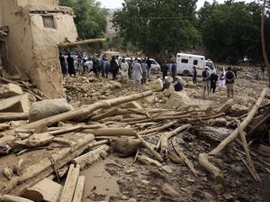 Parahnya Banjir di Afghanistan Menewaskan 38 Orang