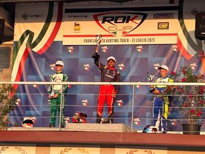 Top! Qarrar Firhand Ali Akhirnya Menang di Junior Rok Cup Italia