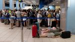 Ribuan Turis Terlantar di Bandara Rhodes Yunani Imbas Kebakaran Hutan