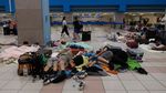 Ribuan Turis Terlantar di Bandara Rhodes Yunani Imbas Kebakaran Hutan