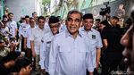 Rombongan Gerindra ke Markas PBB, Kedua Sekjen Salam Komando