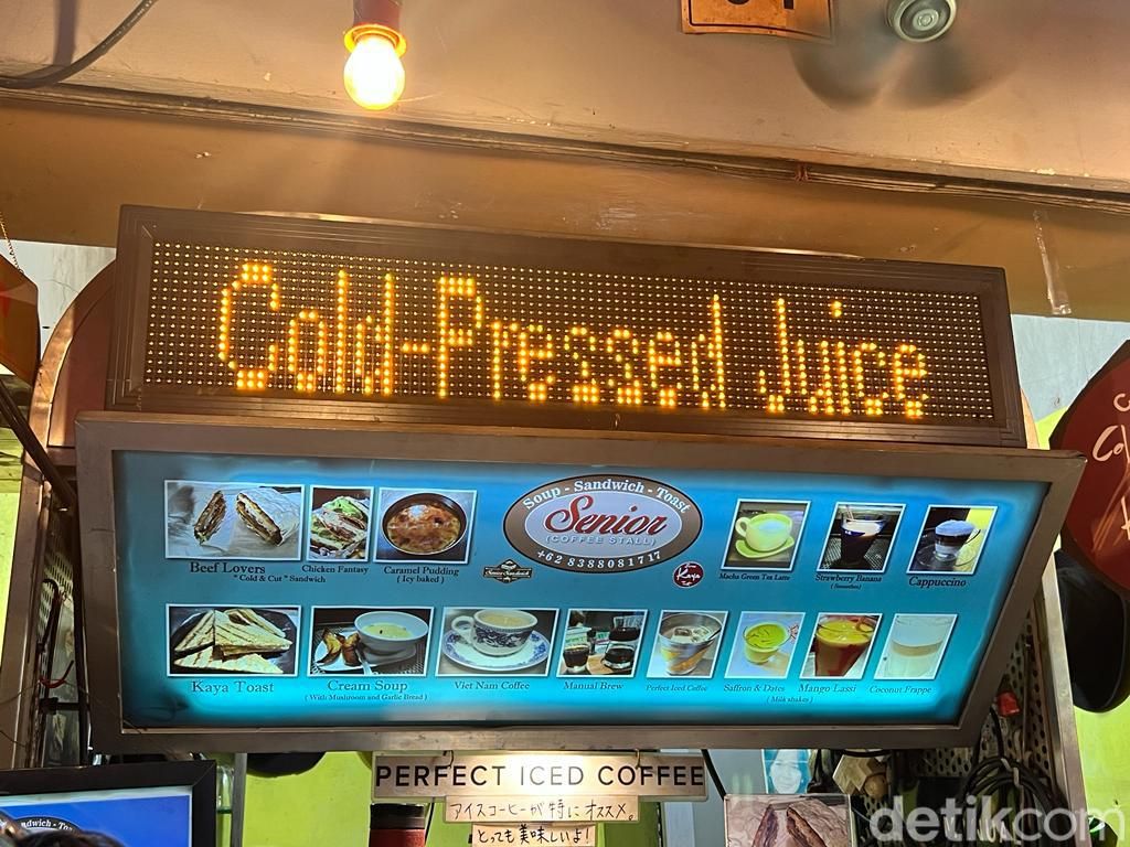 Senior coffee stall
