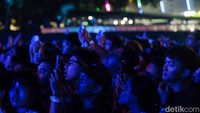 The 1975 bukan hanya batal manggung di Jakarta, tetapi juga Taipei, Taiwan pada 25 Juli 2023 sebagai imbas melanggar hukum karena ciuman sesama jenis di panggung Good Vibes Festival 2023 di Kuala Lumpur, Malaysia. Foto: Andhika Prasetia/detikHOT