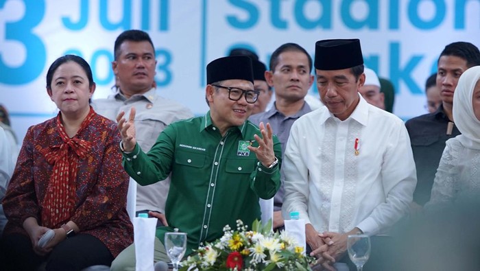 Suasana Harlah PKB di Solo PKB menggelar hari lahir ke-25 di Solo, Minggu (23/7/2023) kemarin. Begini suasananya.