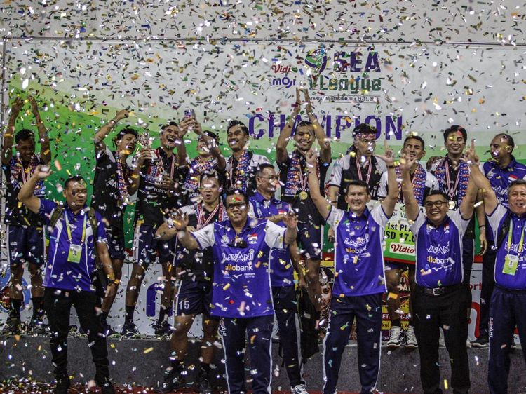 Selamat! Timnas Voli Indonesia Juara Putaran Pertama SEA V League 2023
