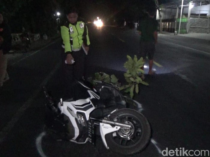 TKP Anggota DPRD Ngawi dari PDIP tewas ditabrak motor