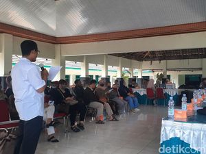 Warga Maguwoharjo Protes Nilai Ganti Rugi Tanah-Bangunan Tol Jogja-Solo