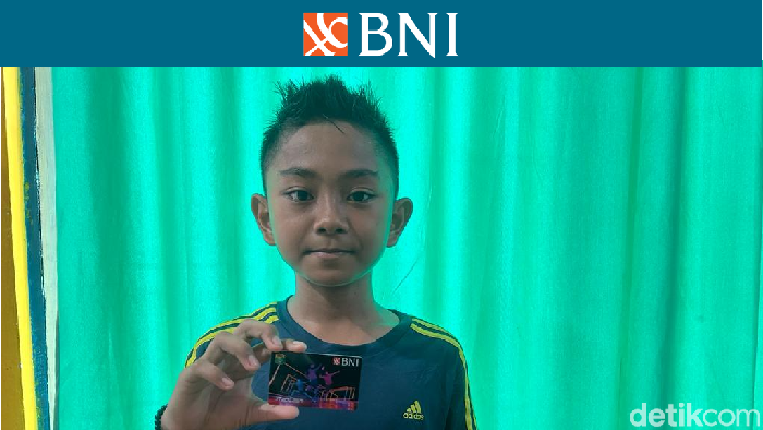 Muhammad Iqhram Dien Zidan, salah satu peserta BNI Sirnas B 2023 Sulawesi Selatan
