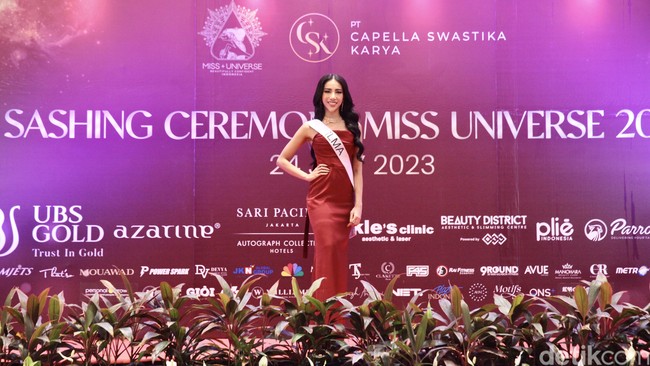  Ilma Fitriana adalah finalis Miss Universe Indonesia dari Jawa Tengah.⁣⁣⁣ Foto: Chelsea Olivia Daffa