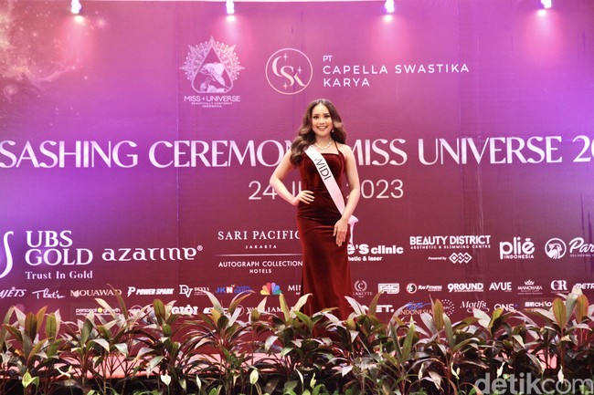 Inilah Widi Asih Utami finalis Miss Universe Indonesia dari Sulawesi Tengah. Foto: Chelsea Olivia Daffa