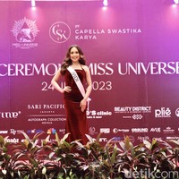 Inilah Widi Asih Utami finalis Miss Universe Indonesia dari Sulawesi Tengah. Foto: Chelsea Olivia Daffa