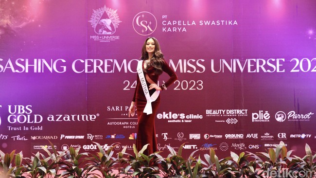 Muthia Fatika Rachman juga menjadi wakil Jawa Barat di Miss Universe Indonesia 2023. Foto: Chelsea Olivia Daffa