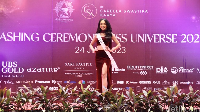 Alya Zahira menjadi wakil DKI Jakarta diMiss Universe Indonesia 2023. Foto: Chelsea Olivia Daffa