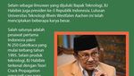 Infografis: 7 Ilmuwan Indonesia yang Mendunia