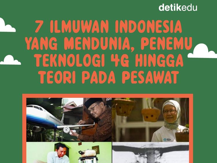 Infografis: 7 Ilmuwan Indonesia yang Mendunia