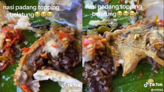 Apes! 5 Nasi Padang Ini Dipenuhi Belatung hingga Bikin Tak Nafsu Makan