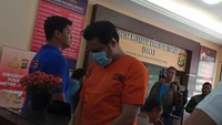 Bobby Joseph cuma bisa tertunduk pada kesempatan itu. Foto: Ahsan Nurrijal/detikcom