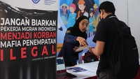 Bursa kerja tersebut diikuti 50 perusahaan dengan menyediakan sekitar 1.300 lowongan kerja di dalam negeri dan luar negeri.  