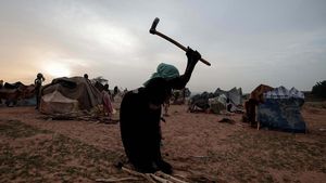 Potret Hidup Serba Kekurangan Warga Sudan di Pengungsian