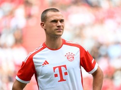 Di lini tengah, MU dikaitkan dengan gelandang Bayern Munich Joshua Kimmich. The Sun menyebut MU berpotensi menghadapi persaingan dari Barcelona, Man City, dan Liverpool. Foto: REUTERS/ANGELIKA WARMUTH
