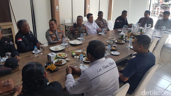 Kapolres Gresik bertemu dengan pengurus PSHT setempat
