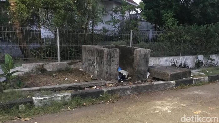 Keadaan bak sampah di Jalan Serma Taruma Ramli, Kotabaru, Kota Jogja, hari ini sudah terlihat bersih, Selasa (25/7/2023)  petang.
