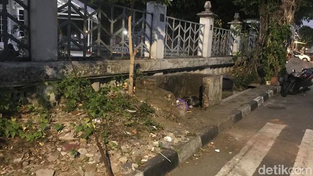 Keadaan bak sampah di Jalan Serma Taruma Ramli, Kotabaru, Kota Jogja, hari ini sudah terlihat bersih, Selasa (25/7/2023)  petang.
