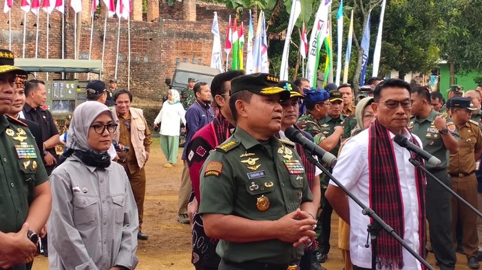 KSAD Jenderal Dudung di Lebak (dok. Istimewa)