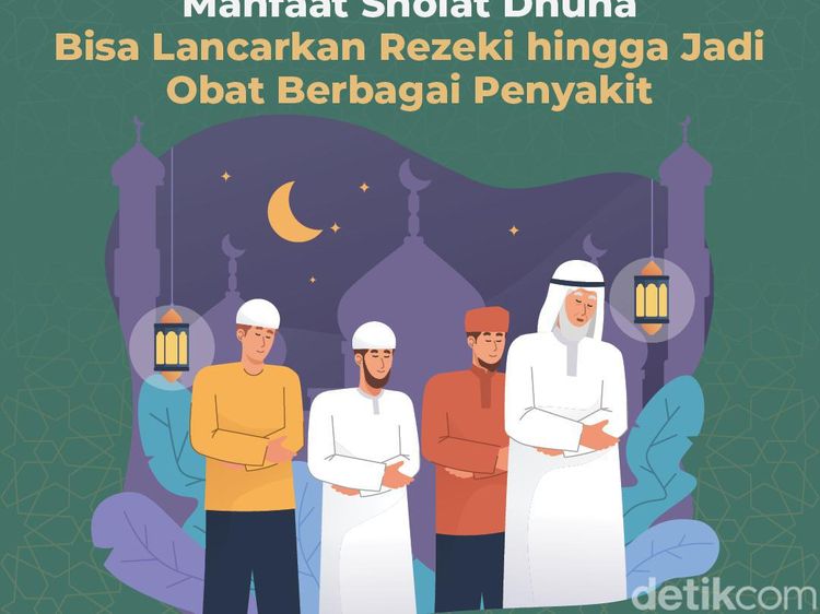 Infografis: 5 Manfaat Sholat Dhuha, Salah Satunya Lancarkan Rezeki