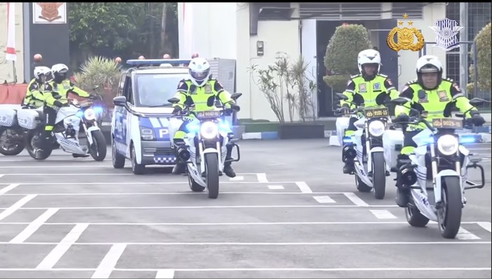 Mobil dan Motor Listrik Korlantas Polri