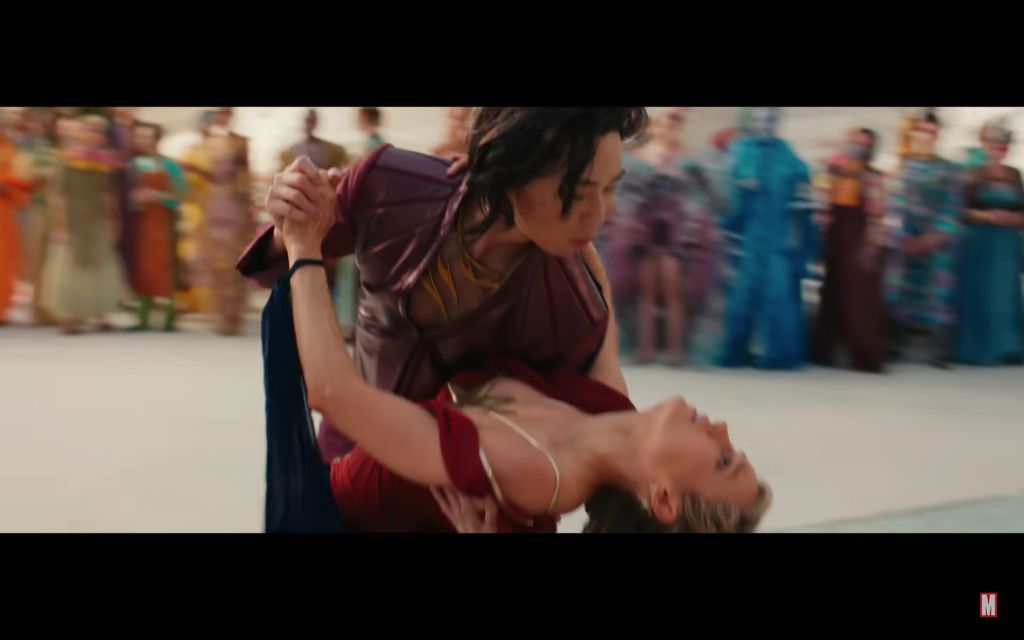 Park Seo Joon dan Brie Larson di film The Marvels Park Seo Joon dan Brie Larson di film The Marvels