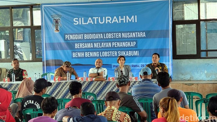 PBLN menampung aspirasi nelayan di Kampung Pajagan, Desa Cikahuripan, Kecamatan Cisolok Kabupaten Sukabumi , Selasa (25/7/2023).