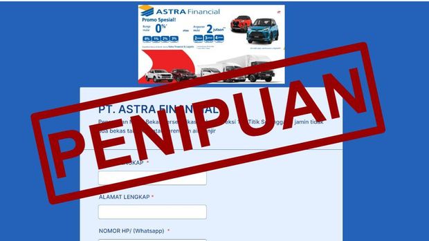 Penipuan Modus Link Mobil Bekas Tarikan Leasing