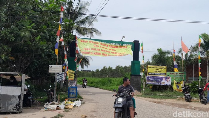 Perbatasan Palembang dan Banyuasin.