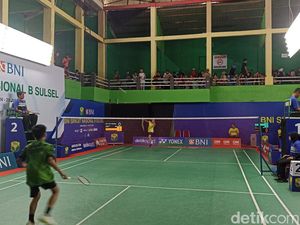 BNI Sirnas B Sulsel 2023, Faiz-Bagas Melaju ke Babak 16 Besar