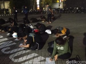 19 Pesilat PSHT Nganjuk Diamankan gegara Nekat Konvoi di Bulan Suro