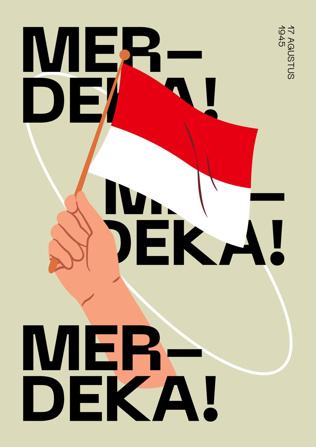 Poster HUT Kemerdekaan RI ke-78