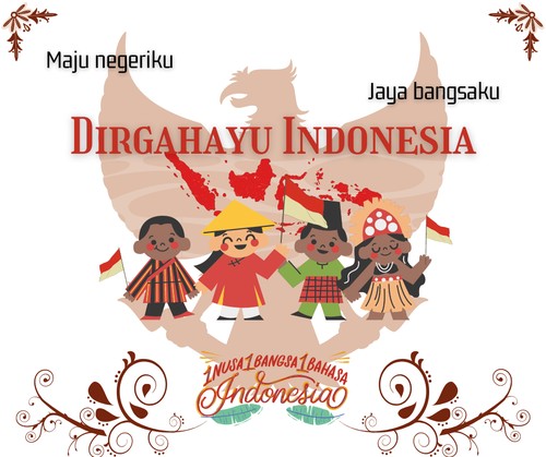 Poster HUT Kemerdekaan RI ke-78