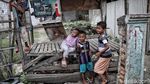 Potret Kehidupan Anak-anak di Pemukiman Kumuh Cilincing