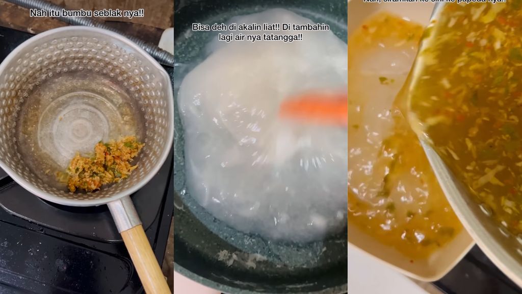 Seblak papeda ala Rafael Tan