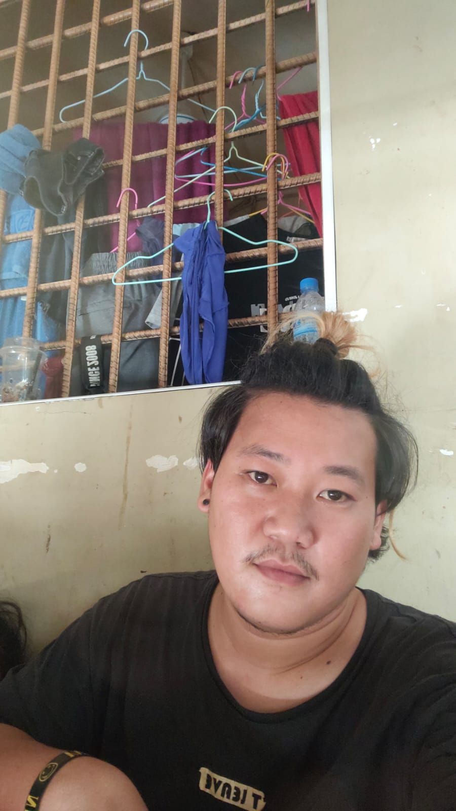 Steven, 11 WNI korban penipuan perekrutan tenaga kerja, dipaksa jadi love scammer, kini meringkung di tahanan Imigrasi Kamboja, 25 Juli 2023. (Dok pribadi Steven)